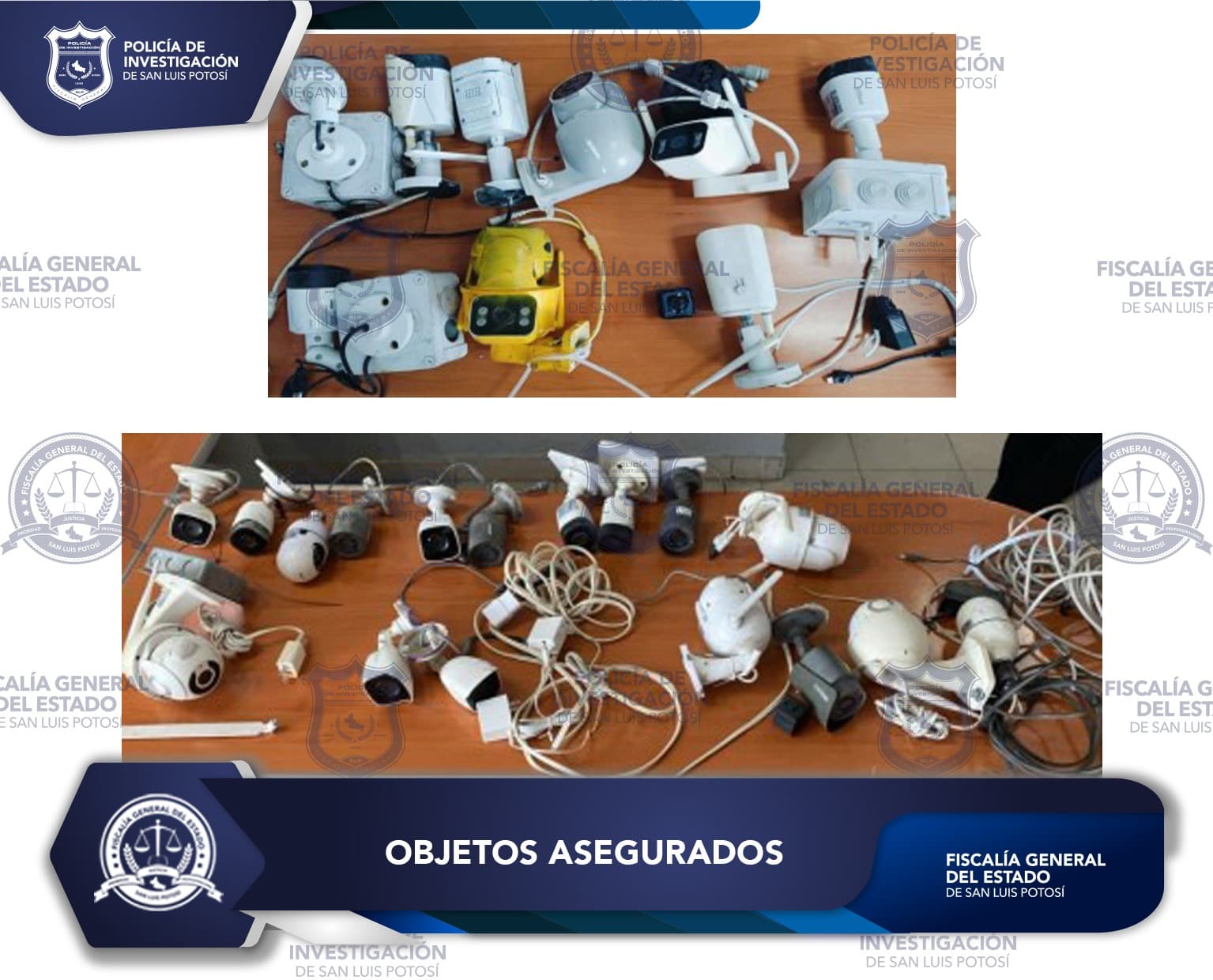 Desmantela GCE y PDI red de videovigilancia ilegal en Ciudad Valles