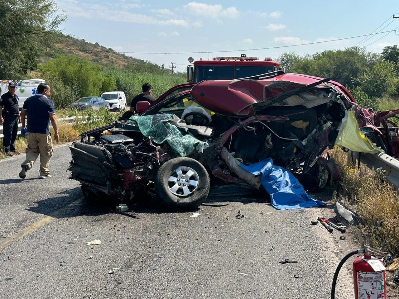 Muere elemento de la Guardia Civil en fatal accidente automovilístico