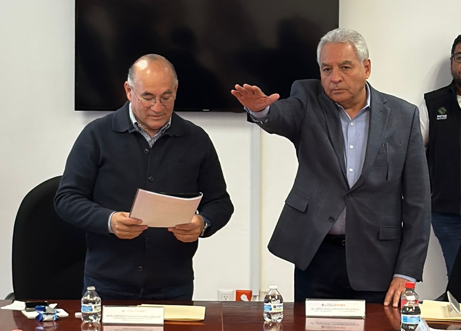 Jorge Hernández asume la Dirección General de Interapas en SLP