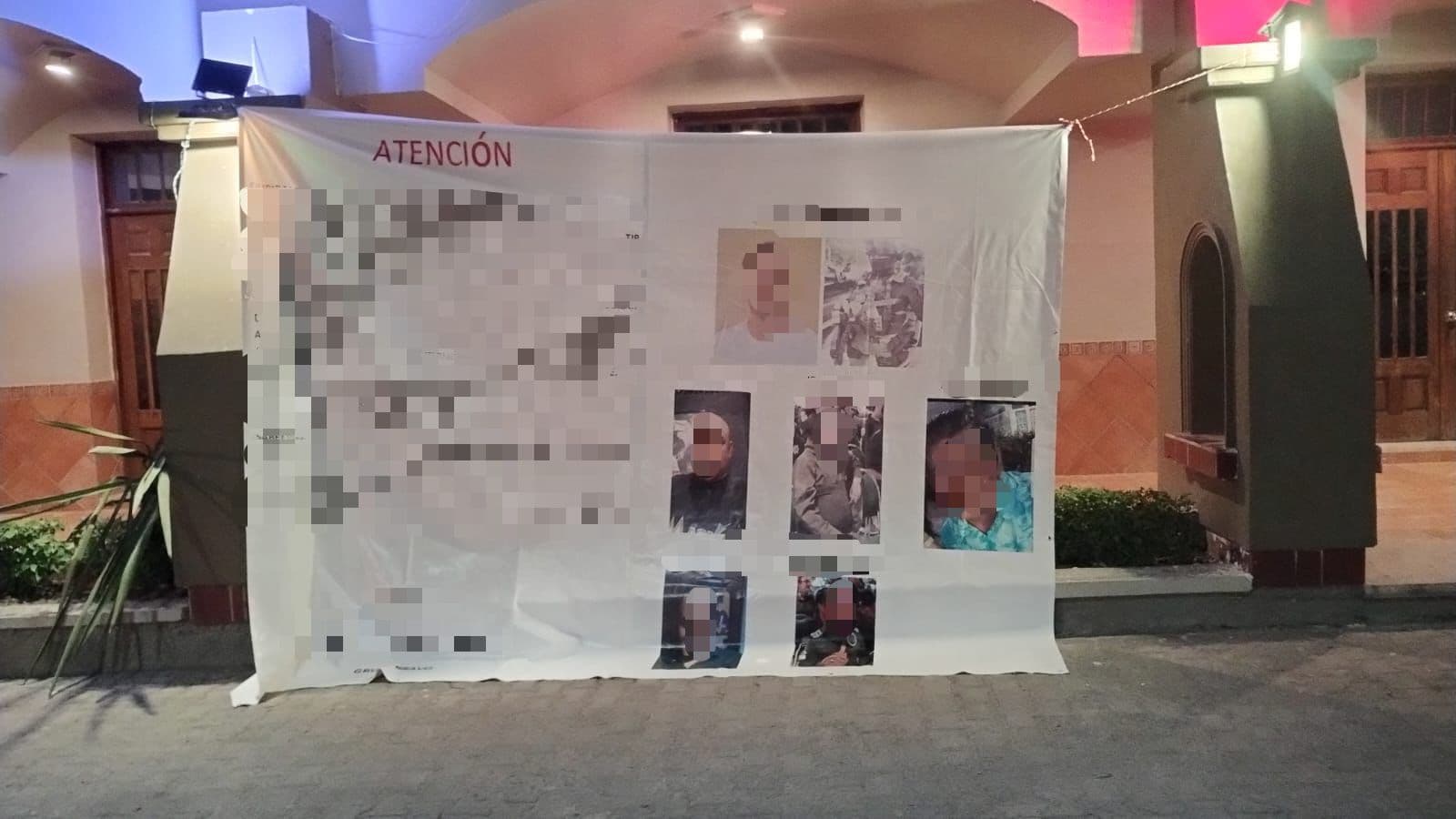 Grupo criminal cuelga amenazante mensaje en Alcaldía de Ciudad Valles