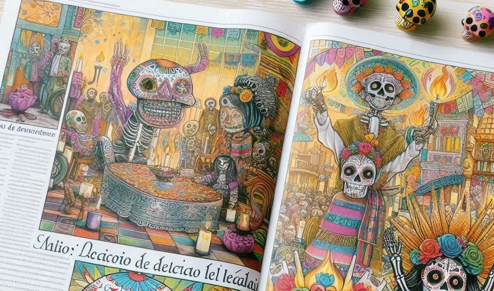 Calaveritas literarias: conferencia y exposición de la expresión popular
