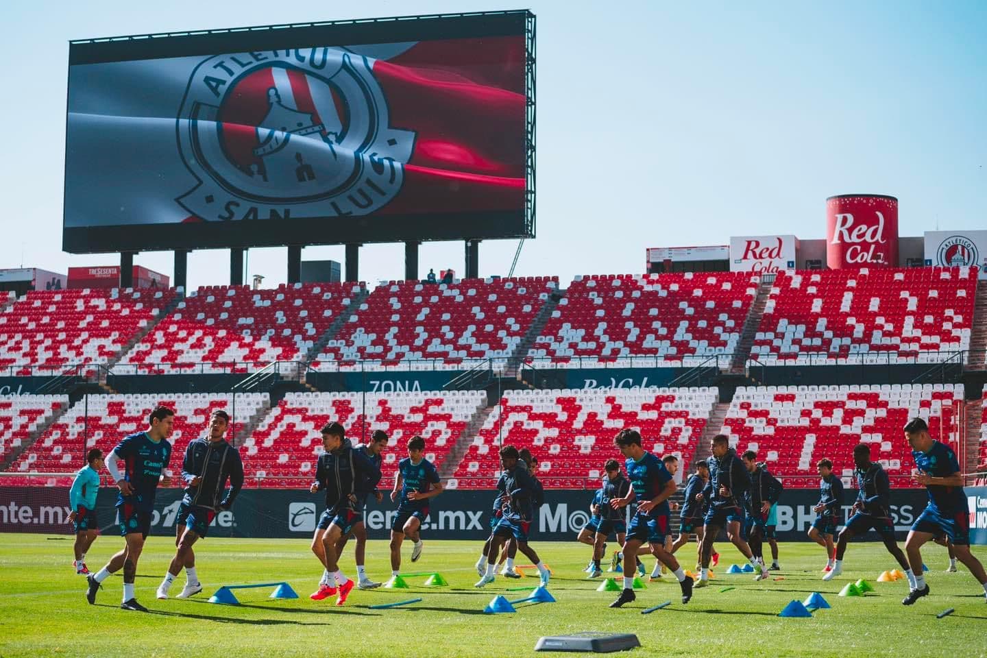 Inaugura Atlético de San Luis pantalla gigante en el Alfonso Lastras