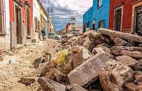 Vecinos del Barrio de San Miguelito rechazan finalización de obras
