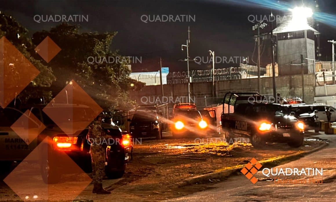 Trasladan a cerca de 60 reos de Cancún, Quintana Roo