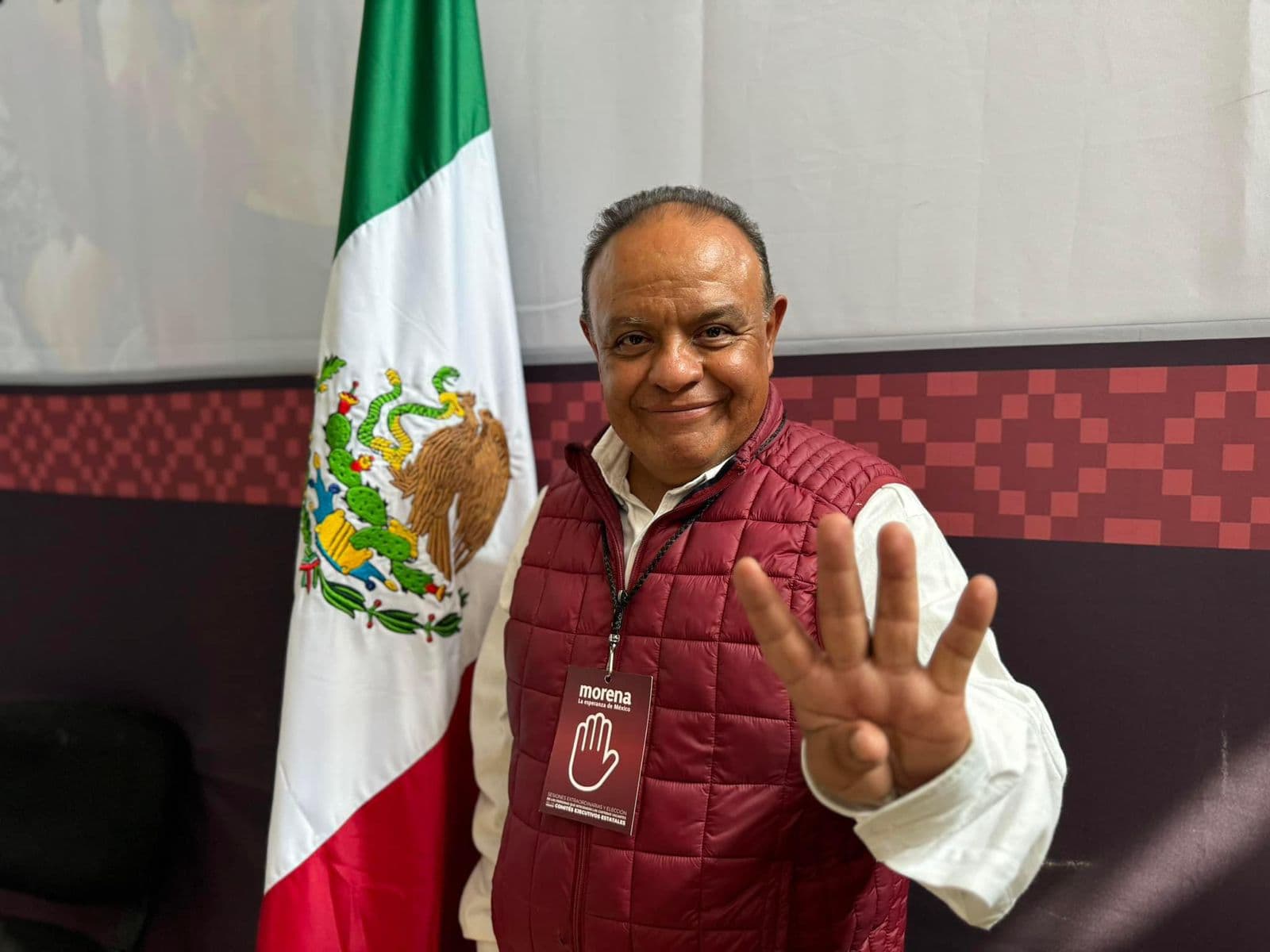 José Grimaldo López, nuevo secretario general de Morena en SLP
