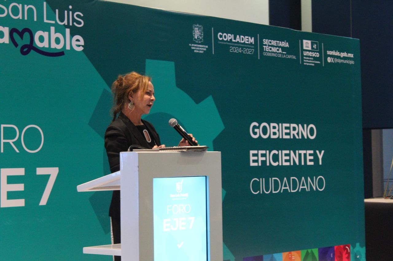 Purificación Carpinteyro elogia eficiencia del modelo San Luis Amable
