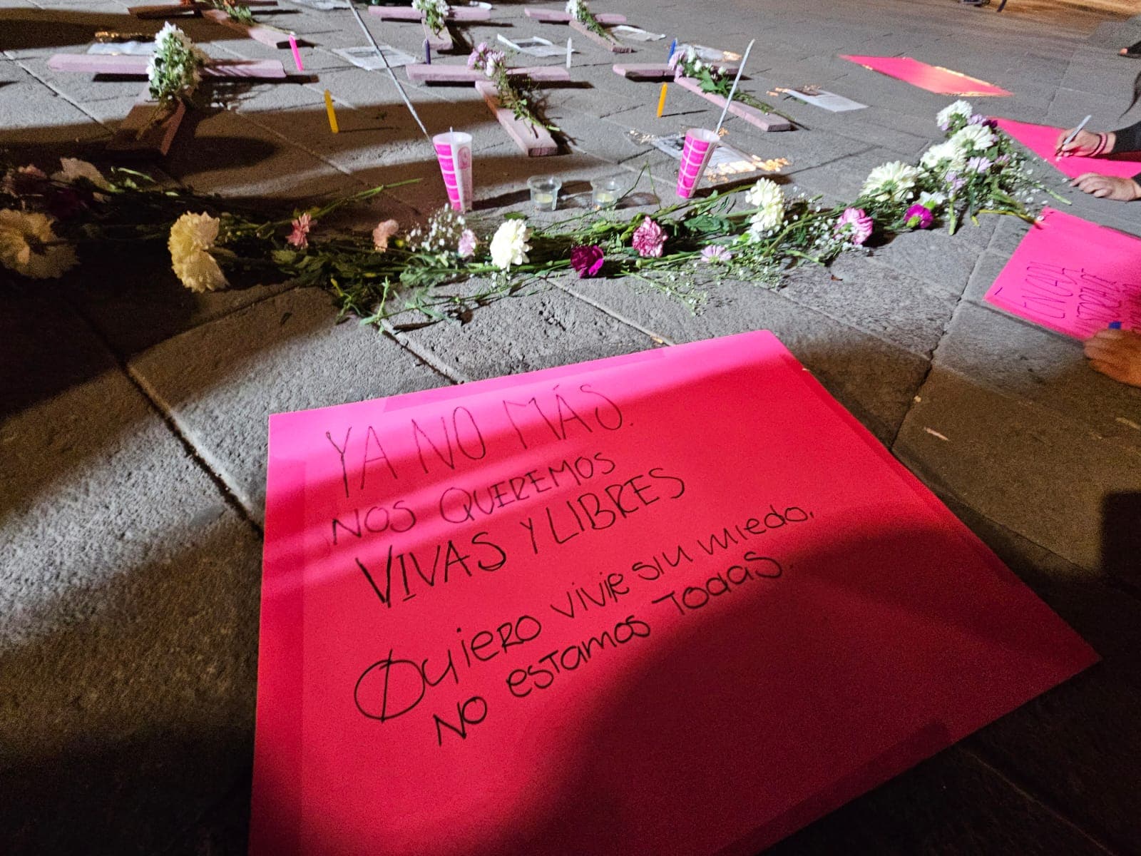 Mujeres de San Luis Potosí exigen a las autoridades políticas públicas