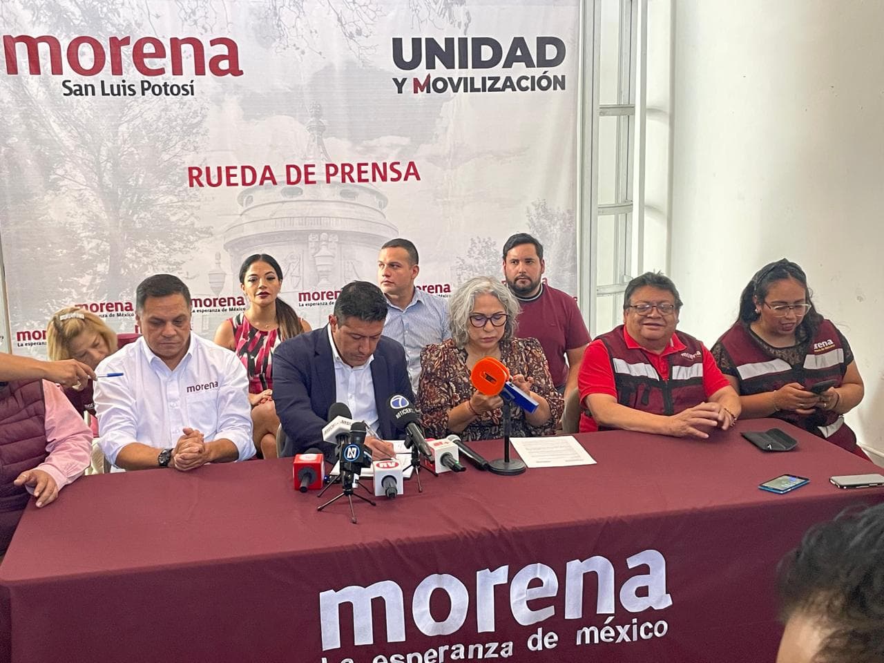 Busca Morena nuevo Secretario General en SLP tras separar a anterior del cargo