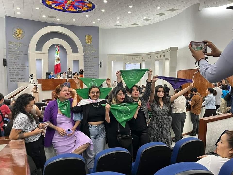 Se mantiene la lucha por las mujeres después de la legalización del Aborto en SLP