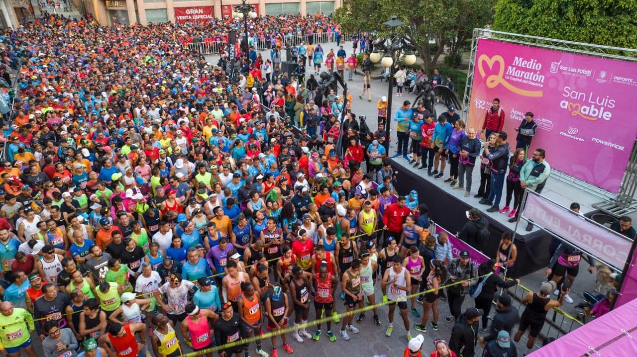 Medio Maratón La Capital del Deporte congrega a más de 12 mil corredores