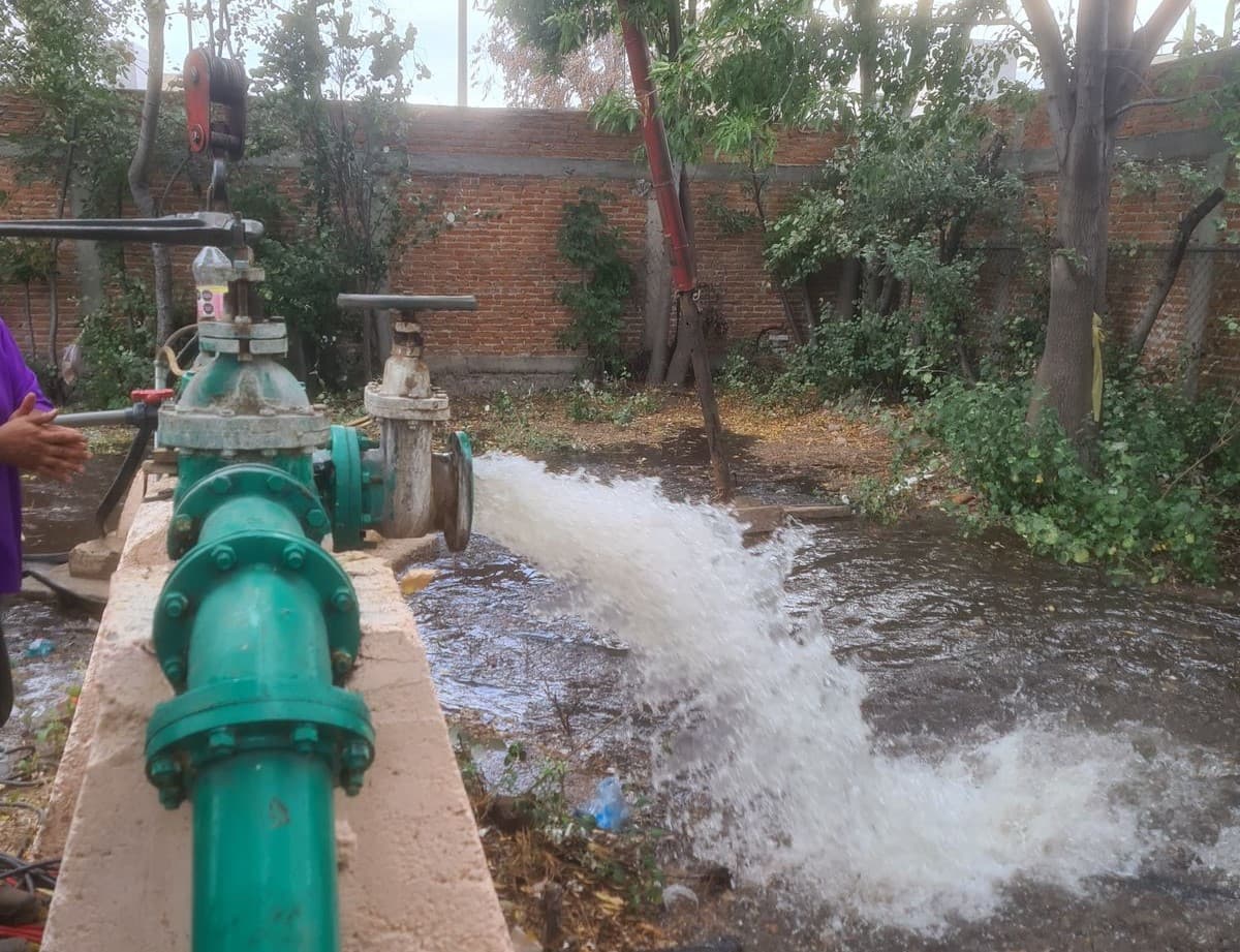 Interapas reactiva pozo Coronel Espinosa y restablece suministro de agua