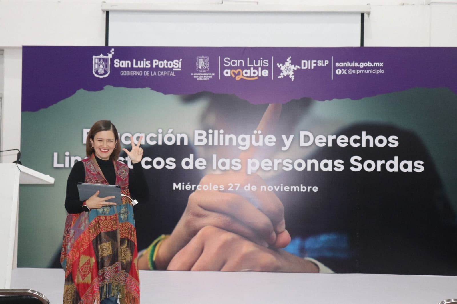Conmemora DIF Municipal Día Nacional de Personas Sordas con charla