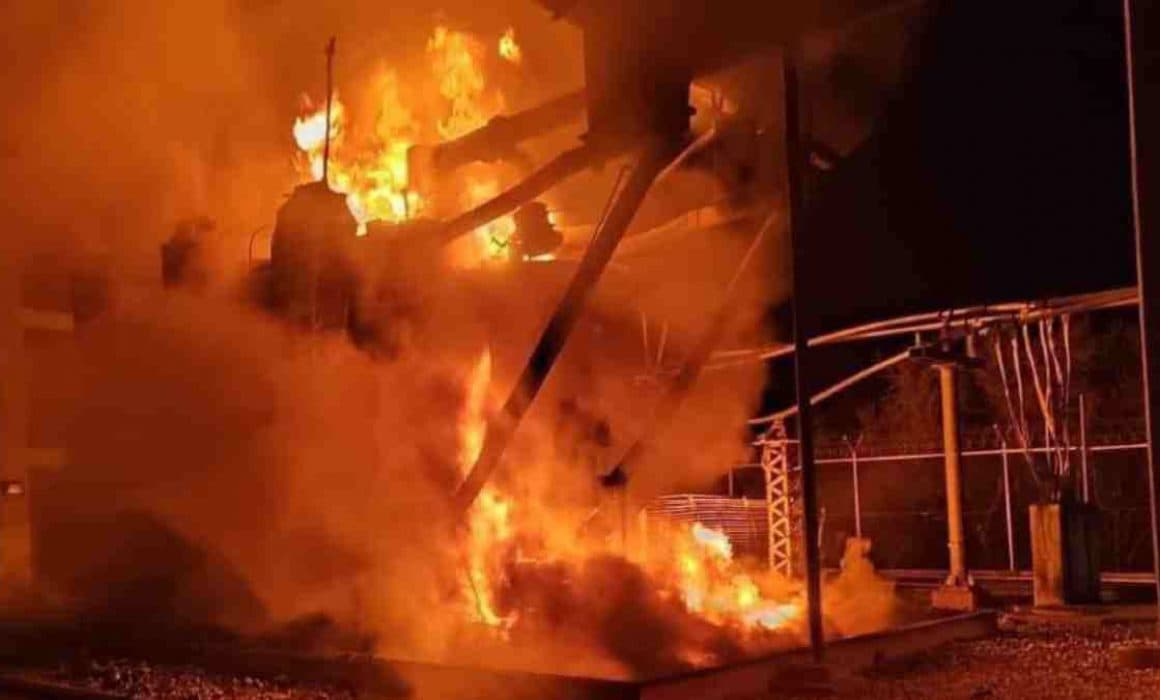 Explota transformador en parque eólico de Oaxaca