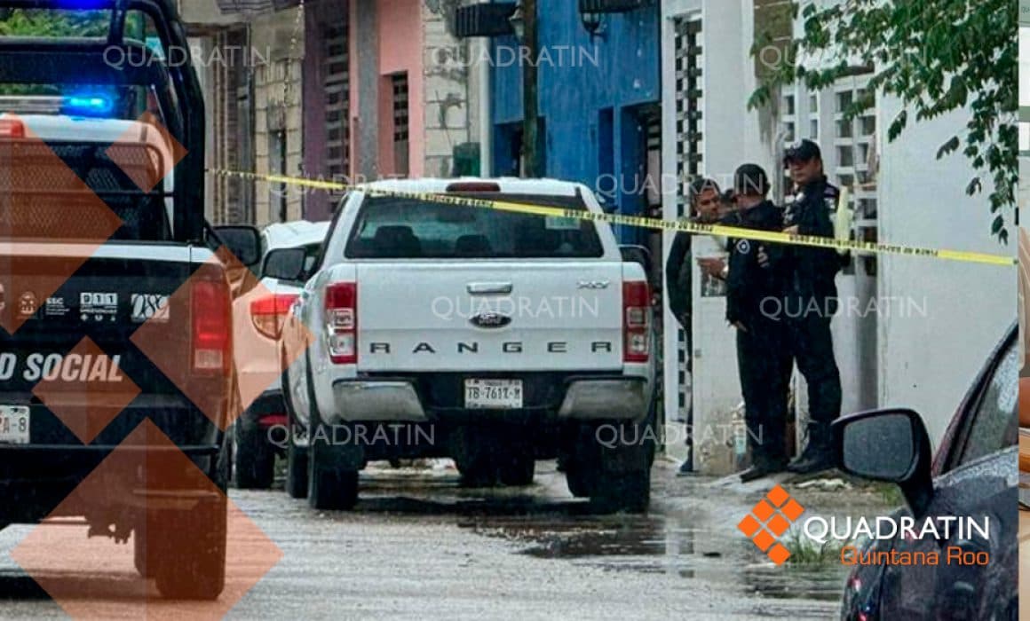 Recibe 11 balas vehículo de funcionario municipal en Quintana Roo