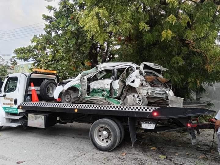 En fuerte choque fallece taxista en Col. Altavista de Ciudad Valles