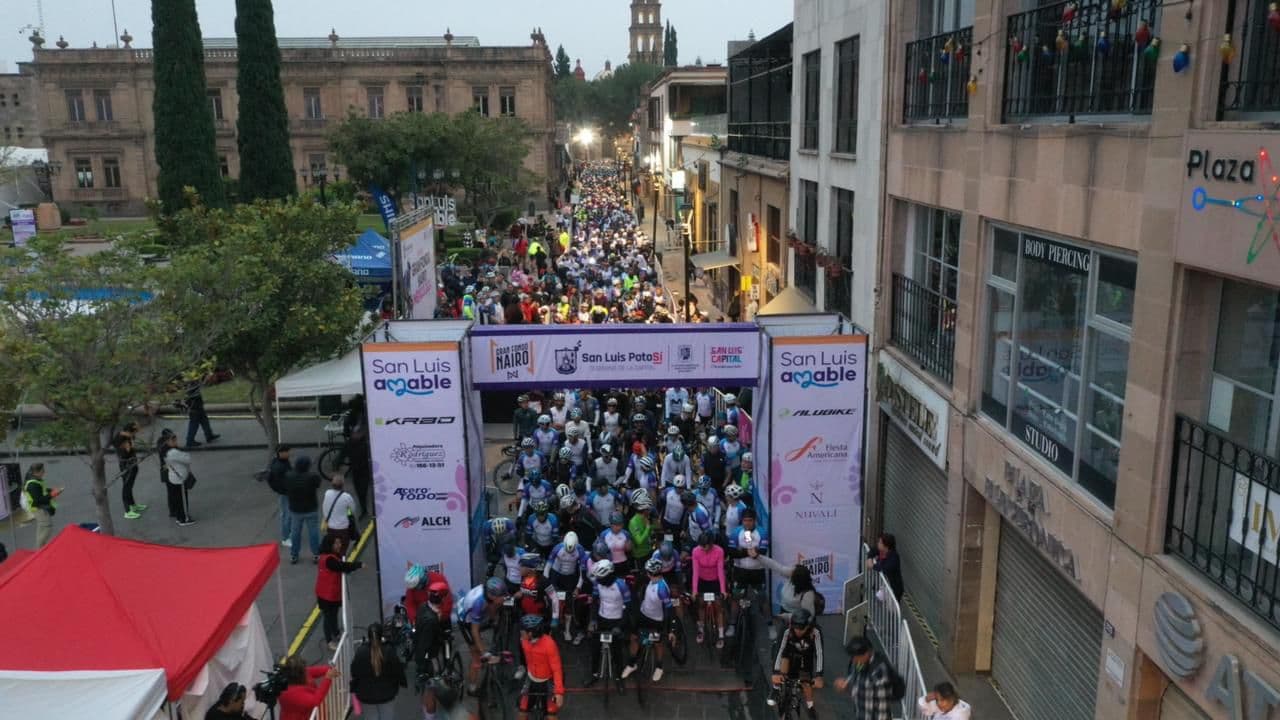 Se posiciona SLP como Capital del Deporte tras Gran Fondo Nairo 2024