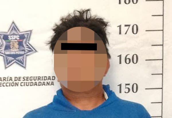 Aprehende SSPC municipal a sujeto señalado por violencia familiar