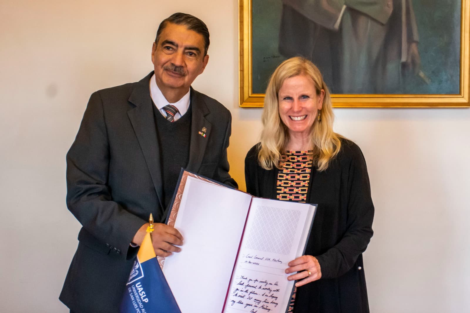 UASLP fortalece lazos con el Consulado de Estados Unidos