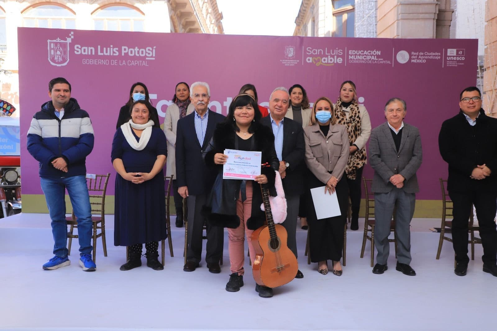 Reconoce Ayuntamiento a 30 talentos de San Luis Potosí, Ciudad del Aprendizaje