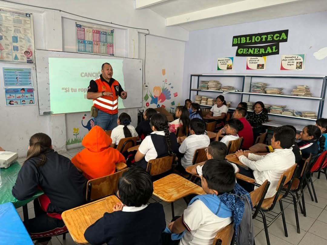 Sensibiliza SSPC a más de 6 mil niños sobre peligros de la pirotecnia
