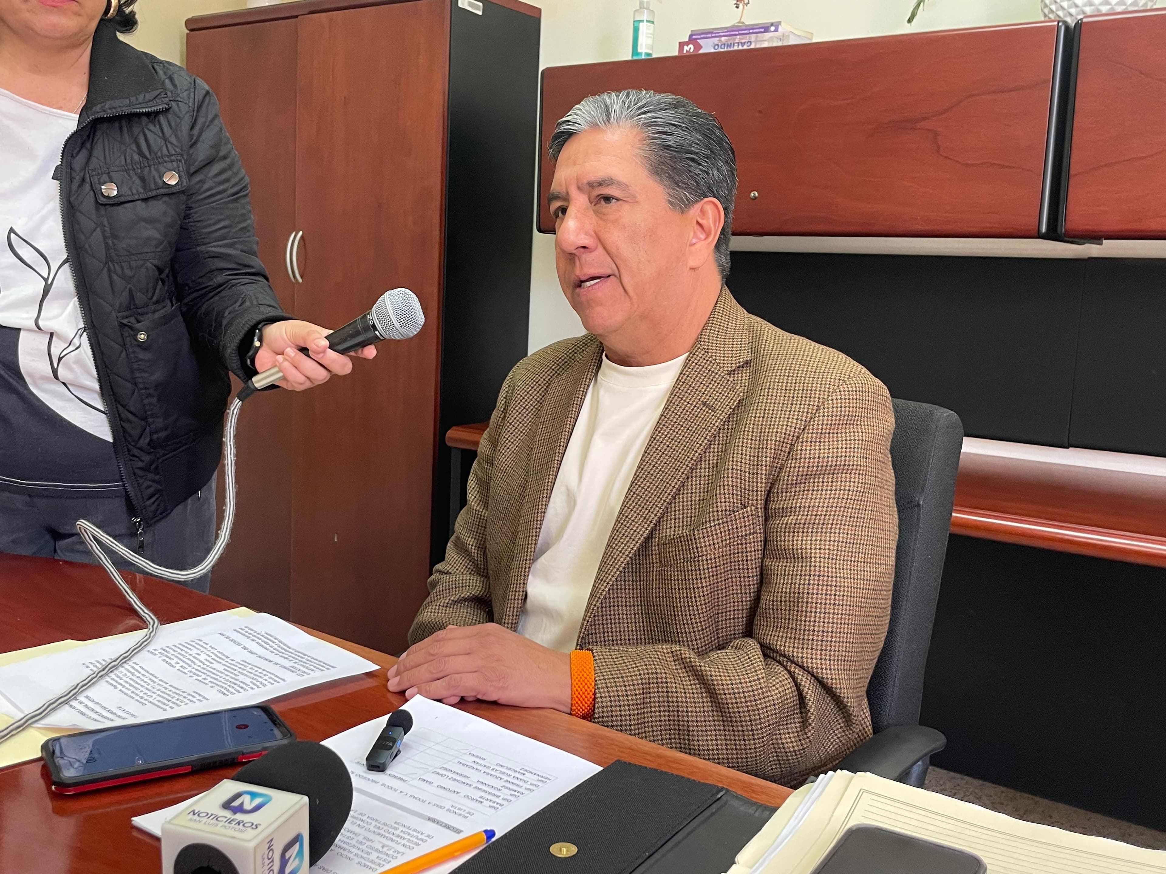 Marco Gama llama a mejorar clima político en SLP para este 2025