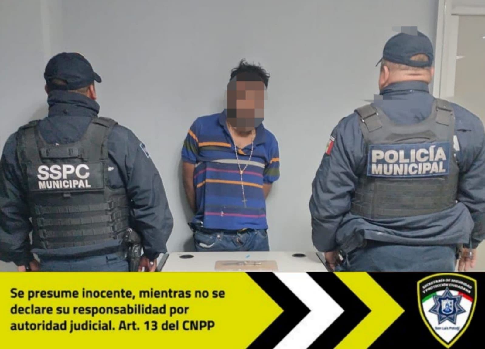 Detienen a sujeto acusado de robar a adulto mayor en la colonia Industrial Aviación