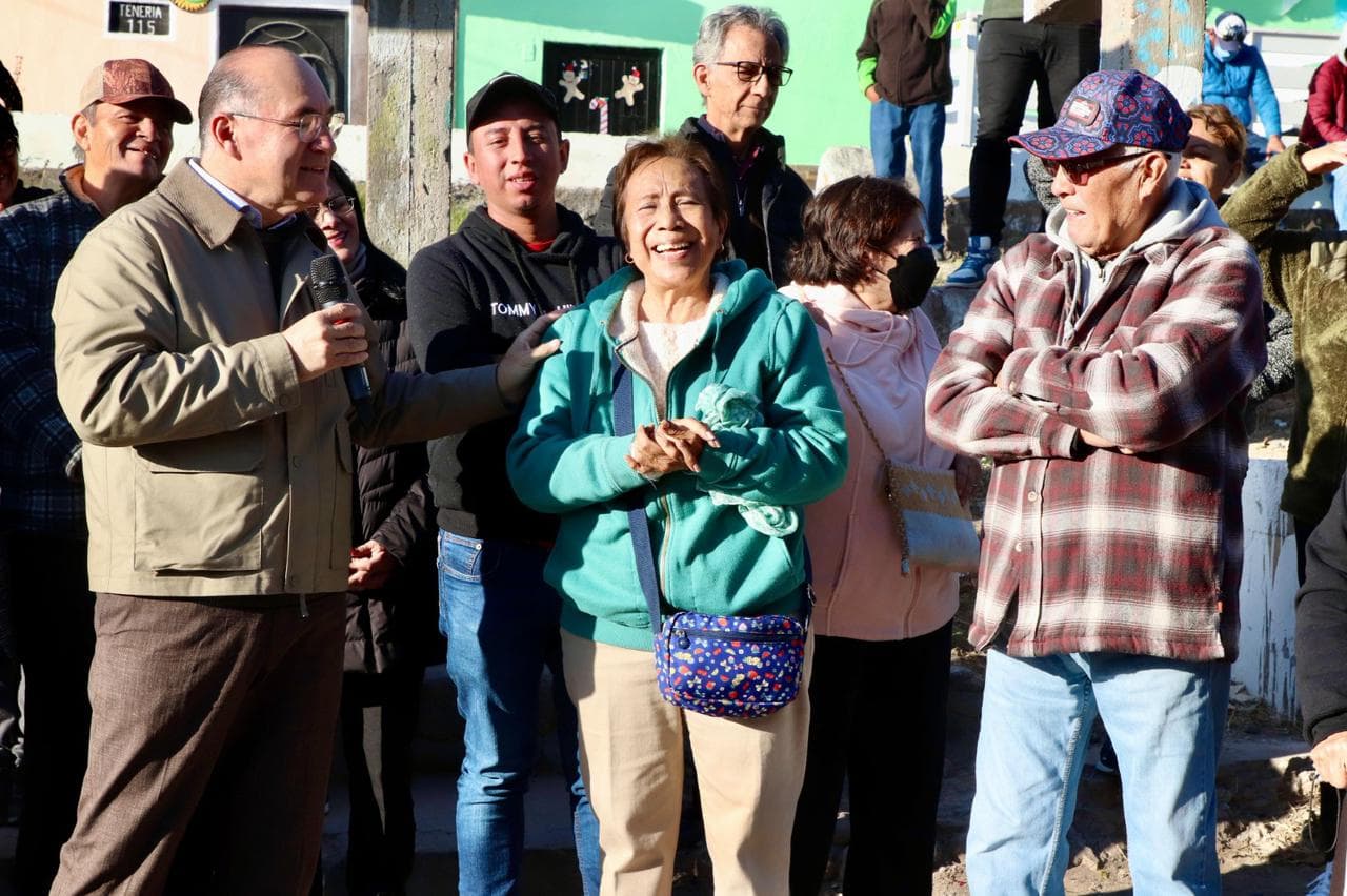 Anuncia Enrique Galindo obras de rehabilitación integral para Lomas de Los Filtros