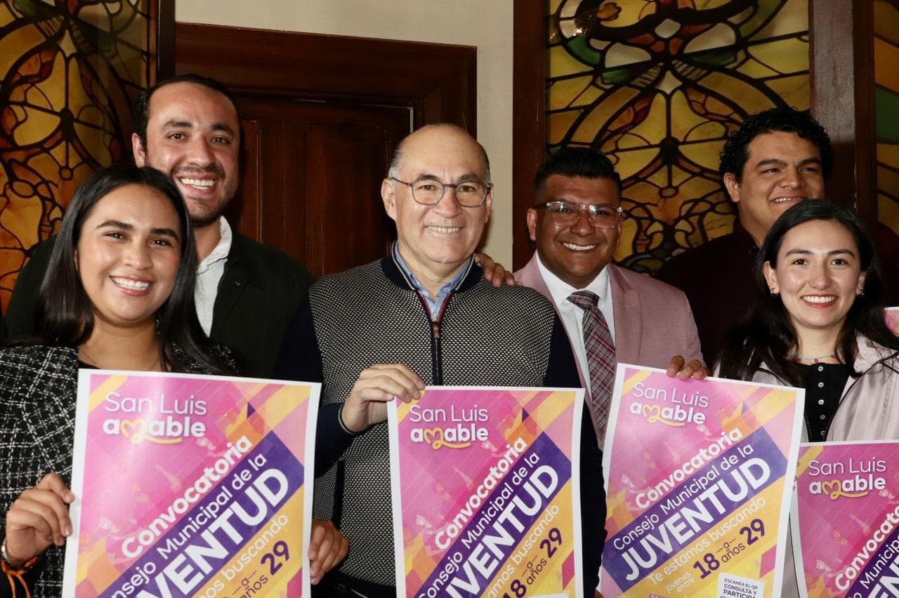 Convocan a jóvenes para integrar el Consejo Municipal de la Juventud en SLP