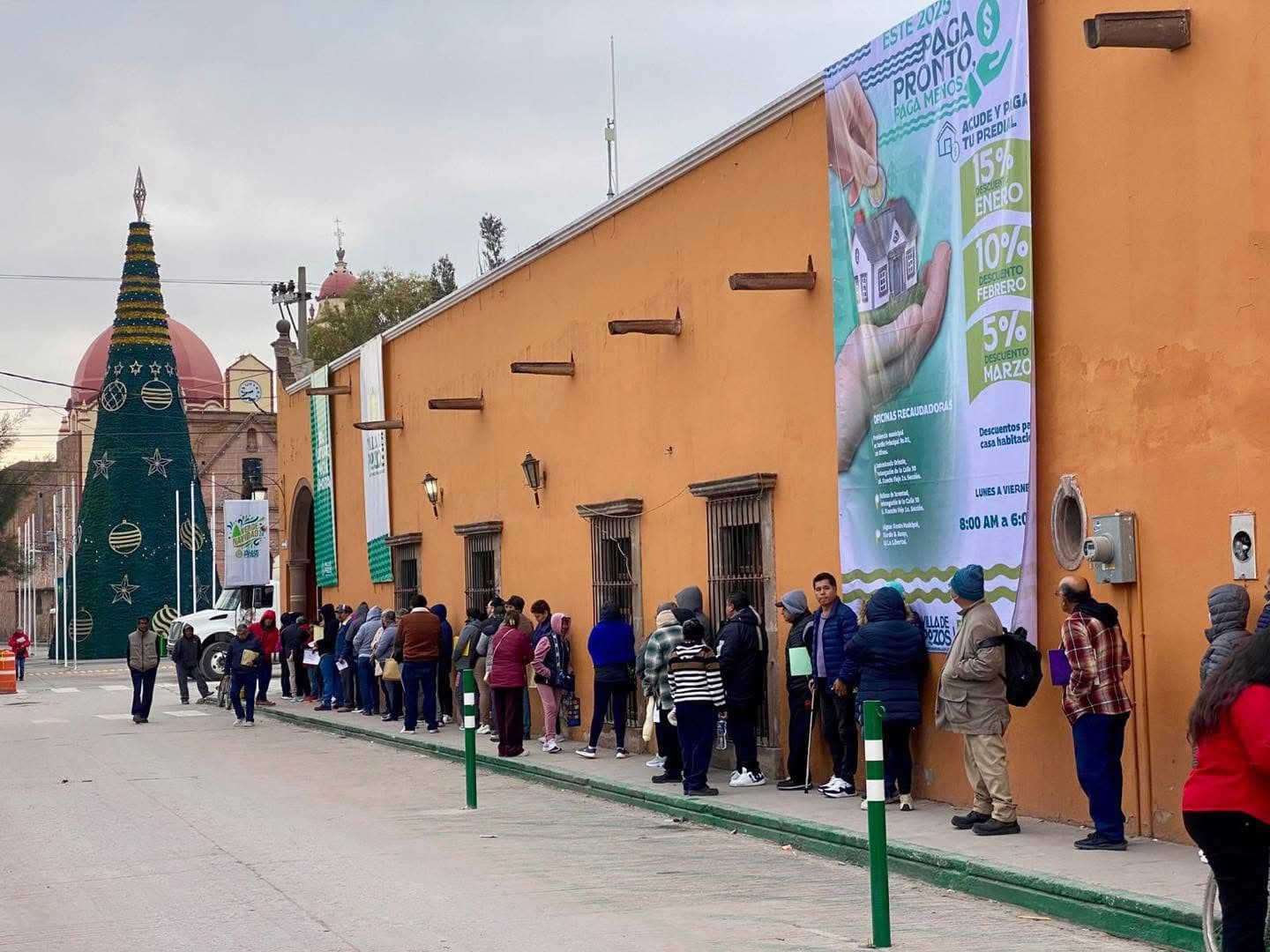 Entrega Villa de Pozos comprobantes de predial sin sellos de validez oficial