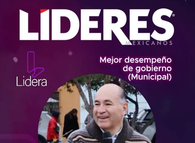 Nominan al Alcalde Capitalino Enrique Galindo a los Premios Lidera 2025