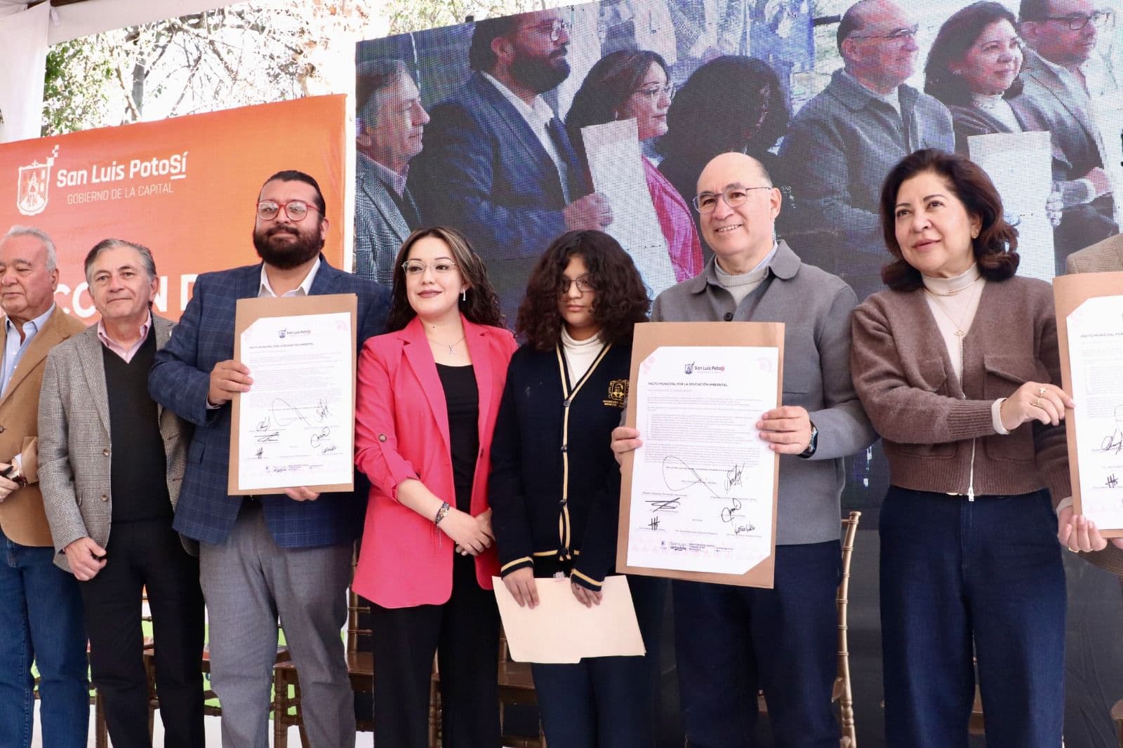 Avanza SLP como ciudad sustentable tras firma del Pacto por la Educación Ambiental
