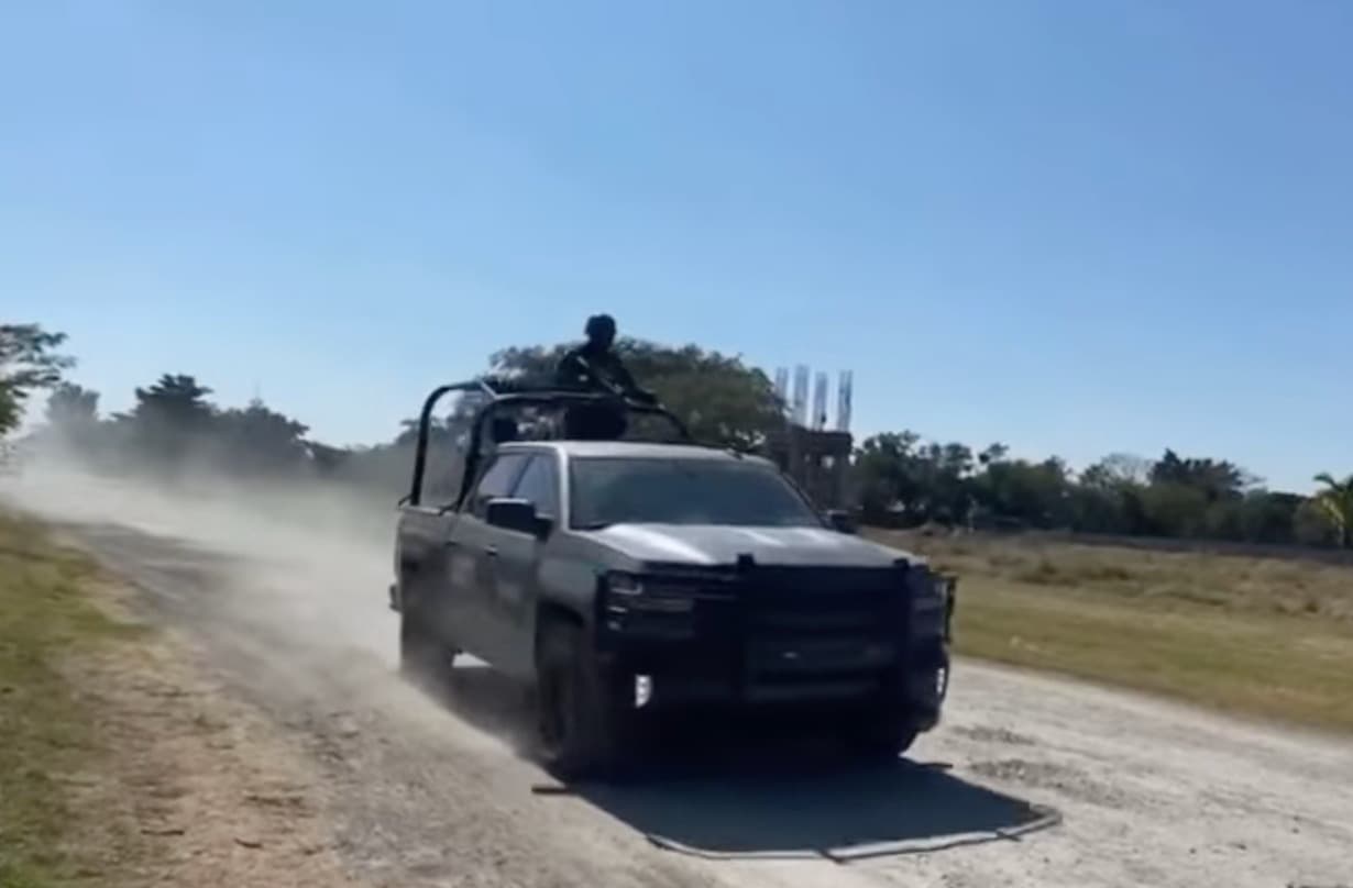 Atacan civiles armados a oficiales de la Guardia Civil Estatal en SLP