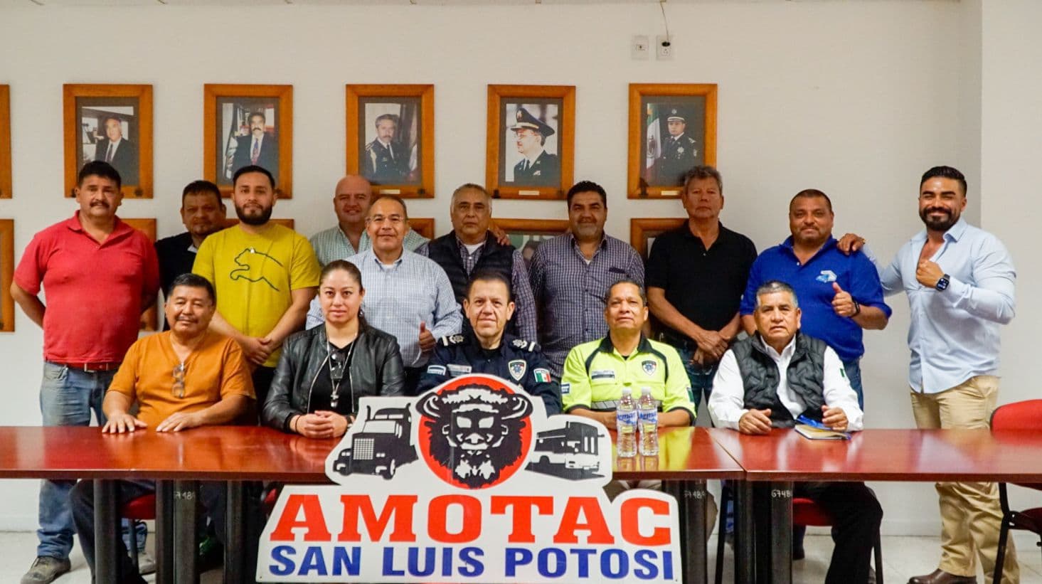 Refuerza SSPC acuerdos para transporte de carga con AMOTAC