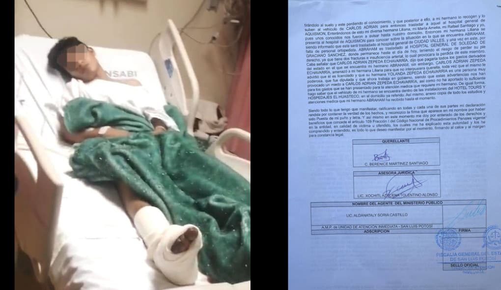 Denuncian negligencia y amenazas en accidente ligado a hermano de funcionaria estatal