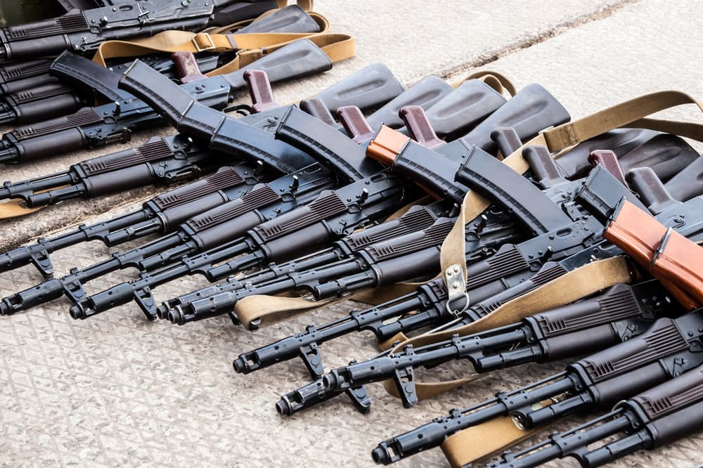Aumento del tráfico de armas de EU a México sigue sin freno