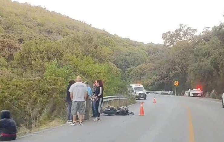 Accidente cobra la vida de motociclista en la San Luis Potosí-Rioverde