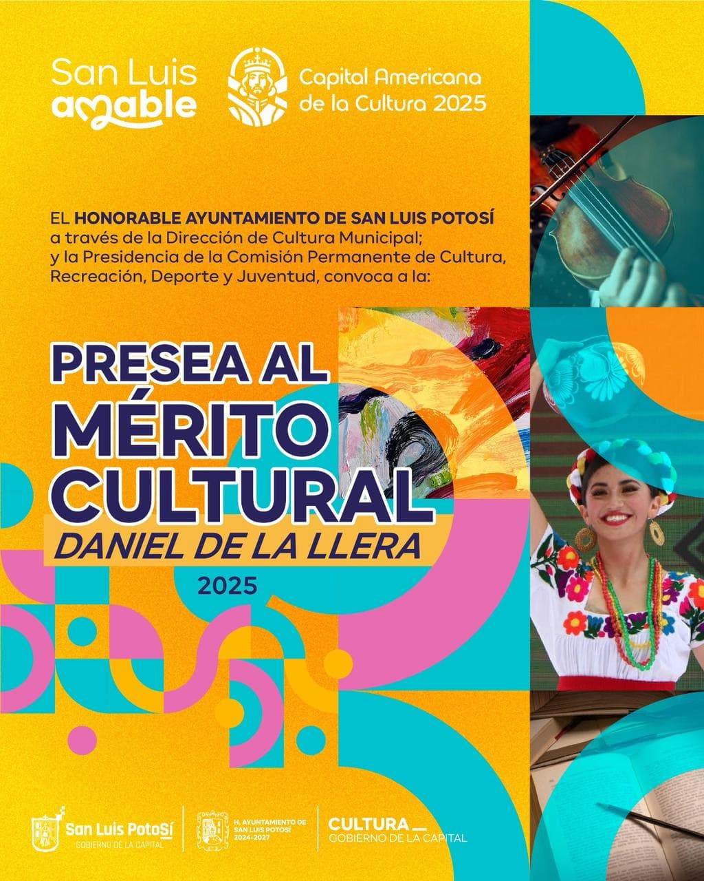 Lanzan Convocatoria para la Presea Municipal al Mérito Cultural 2025