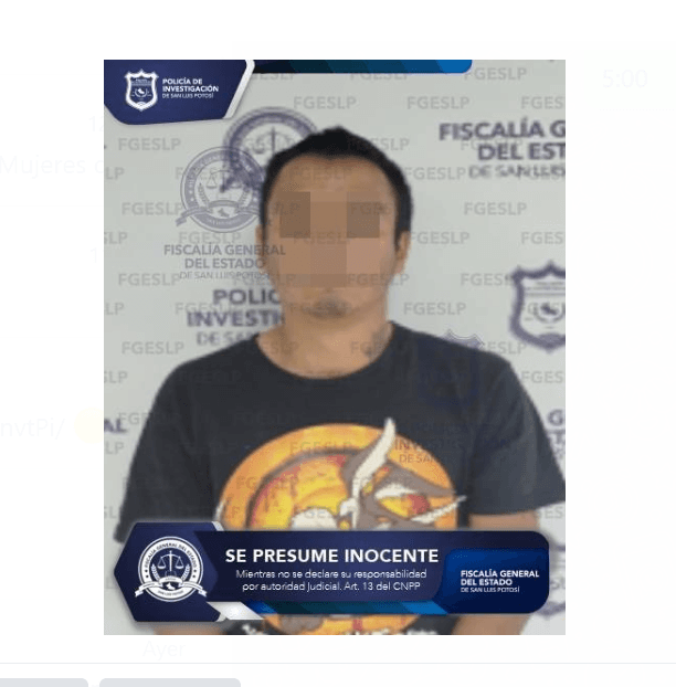Aprehenden a Ricardo N por violación agravada