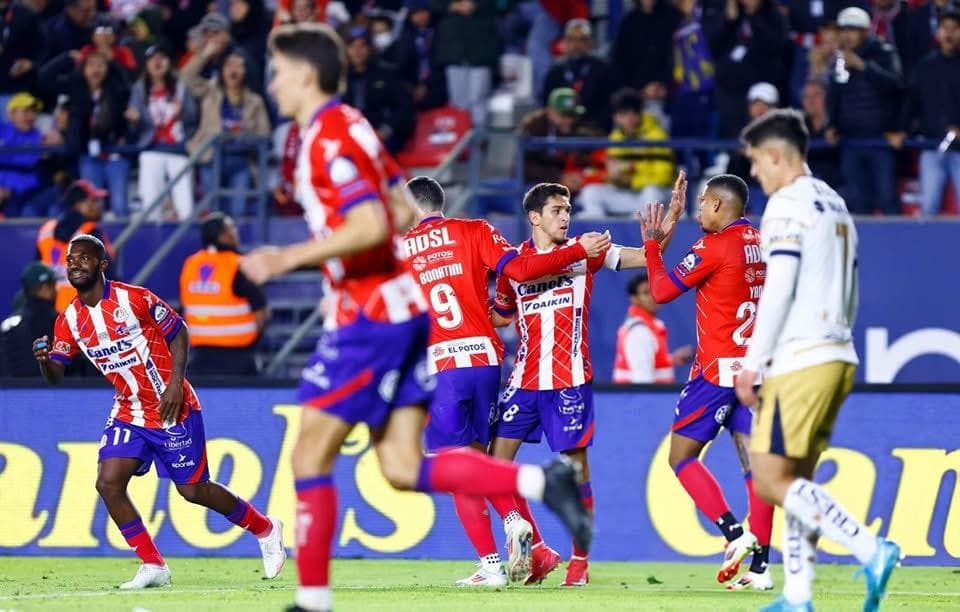 Pumas vence 3-2 al Atlético de San Luis y lo hunde en la tabla