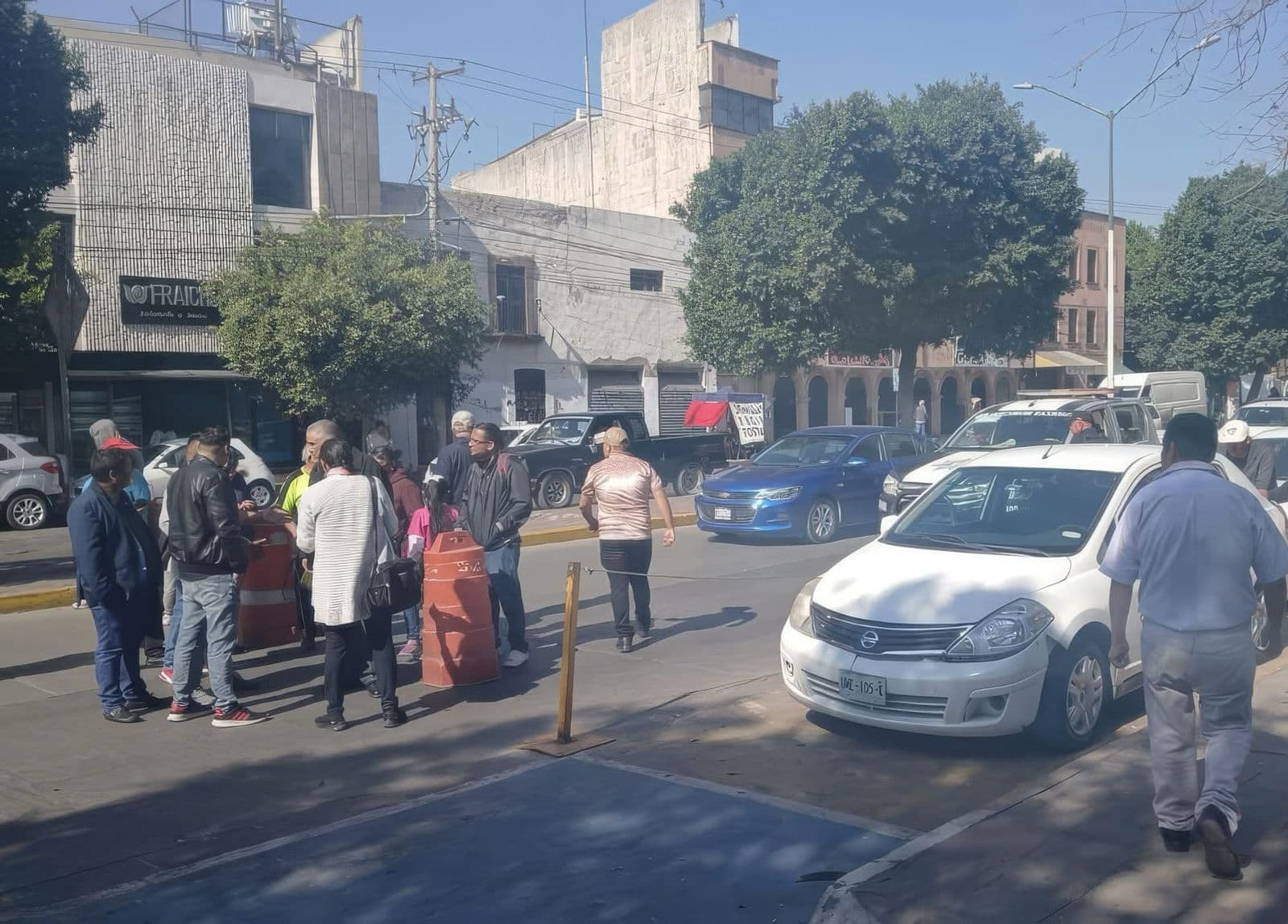 Protestan potosinos ante abusos policiales de la Guardia Civil Estatal