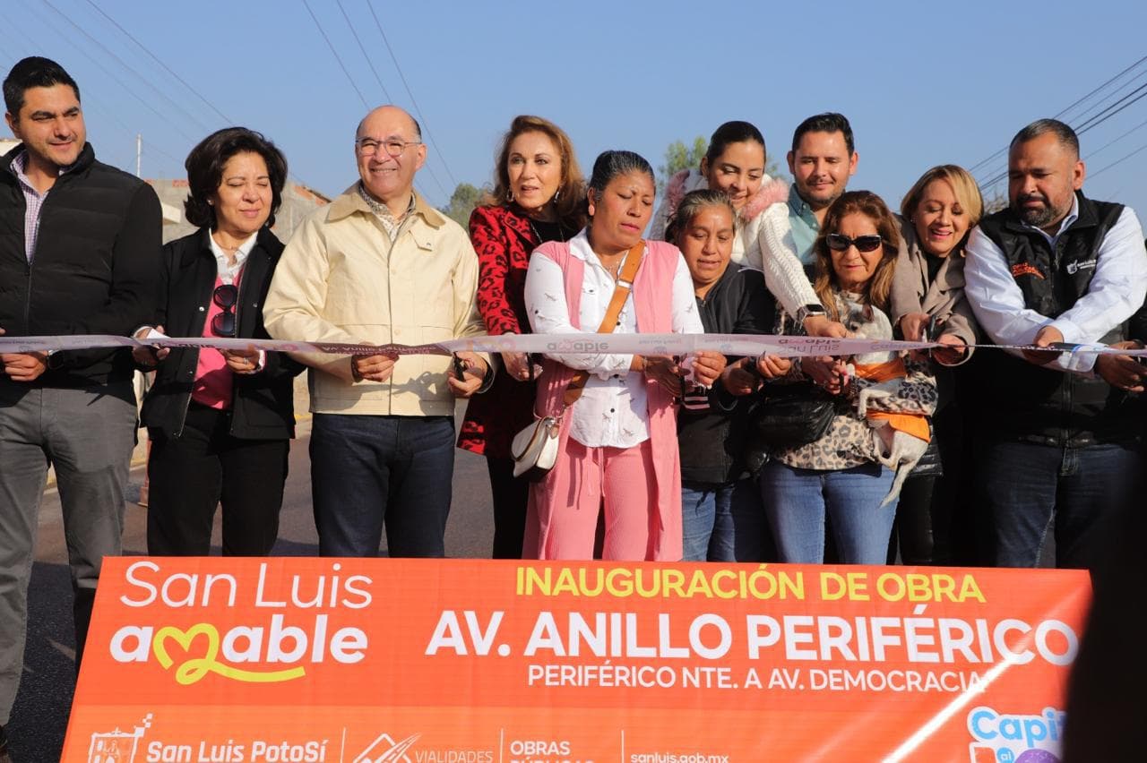 Realiza Ayuntamiento histórica pavimentación de Av. anillo periférico