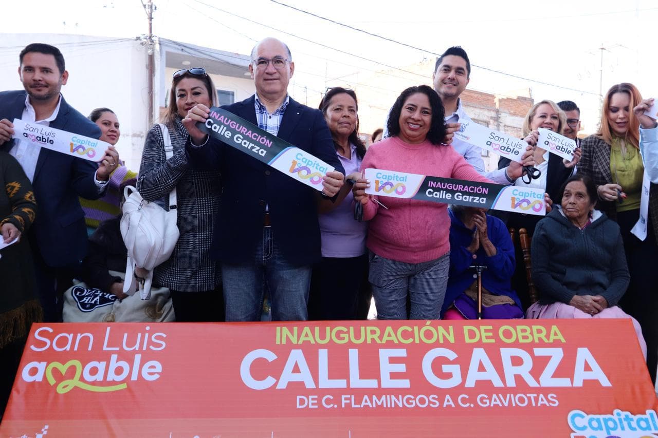 Programa Vialidades Potosinas beneficia a la Col. Las Julias