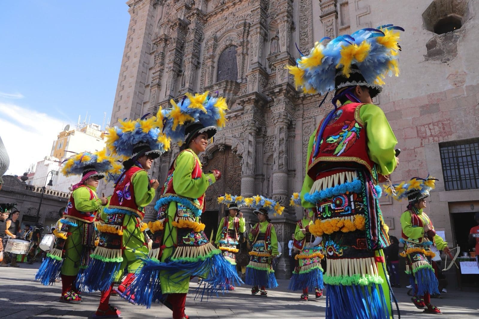 Inauguran Sexto Festival Nacional de Danza Tradicional Saucito Primer Viento