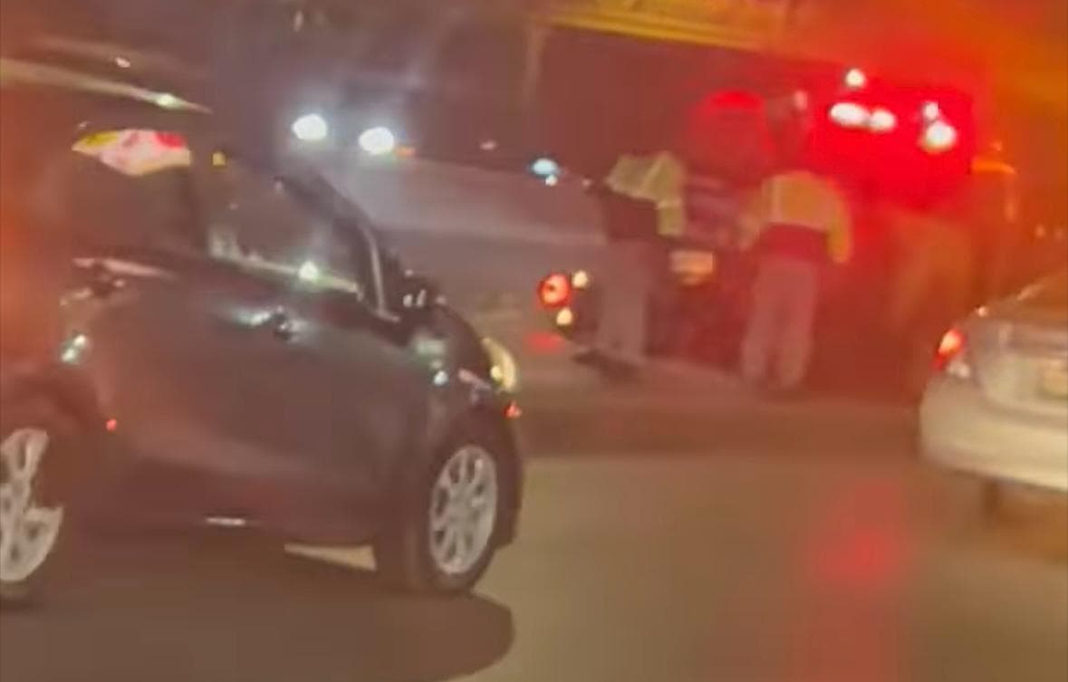 Lesionan a motociclista en accidente en Salvador Nava