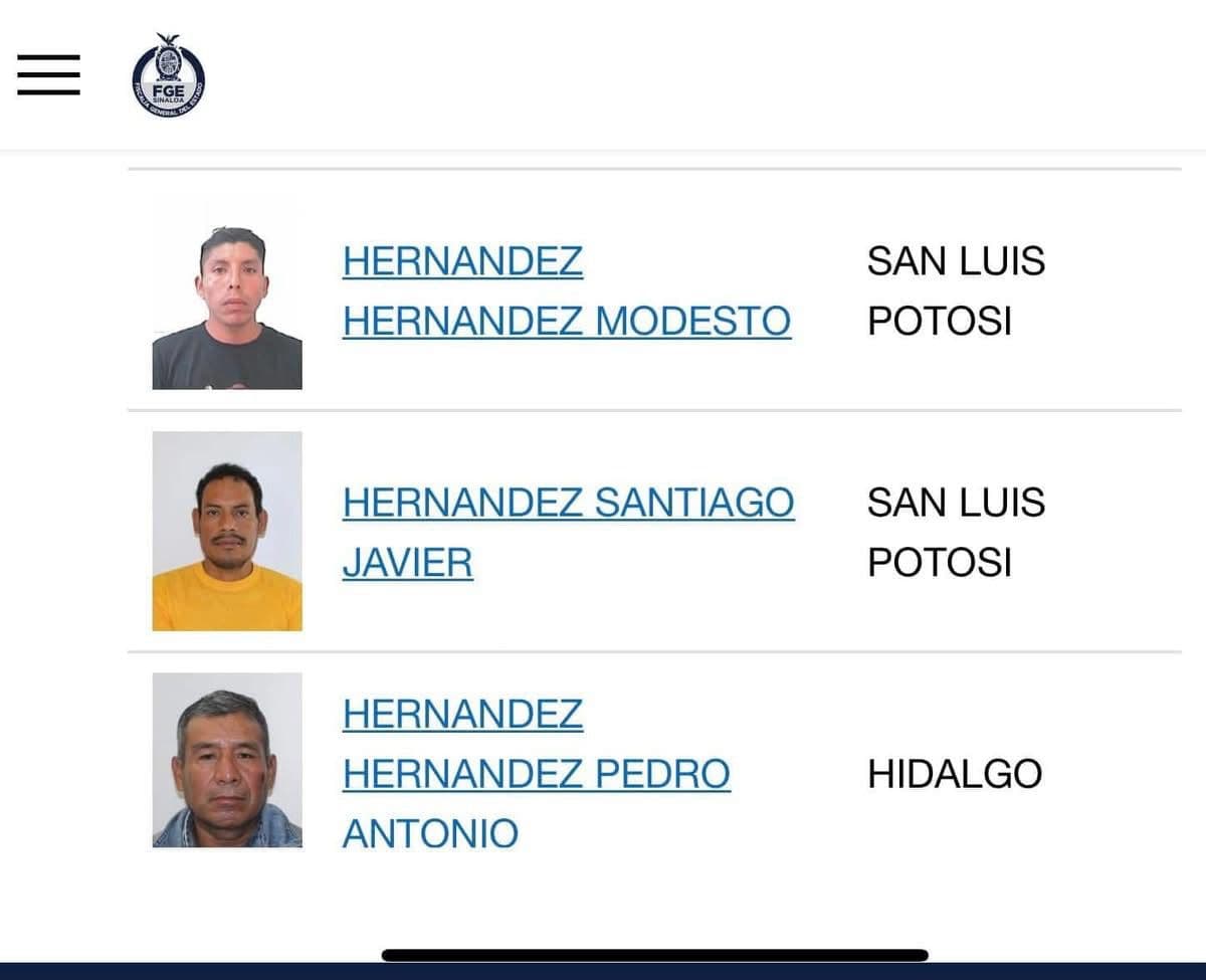 Familias de San Luis Potosí identifican a sus seres queridos en el Semefo de Culiacán