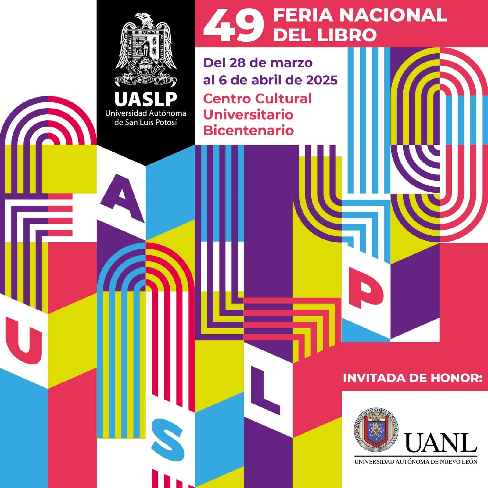 Reflexión política y literaria en la 49 Feria Nacional del Libro de la UASLP