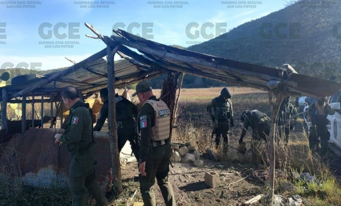 Confirman autoridades presencia de campamentos del crimen organizado en la Huasteca y Zona Media