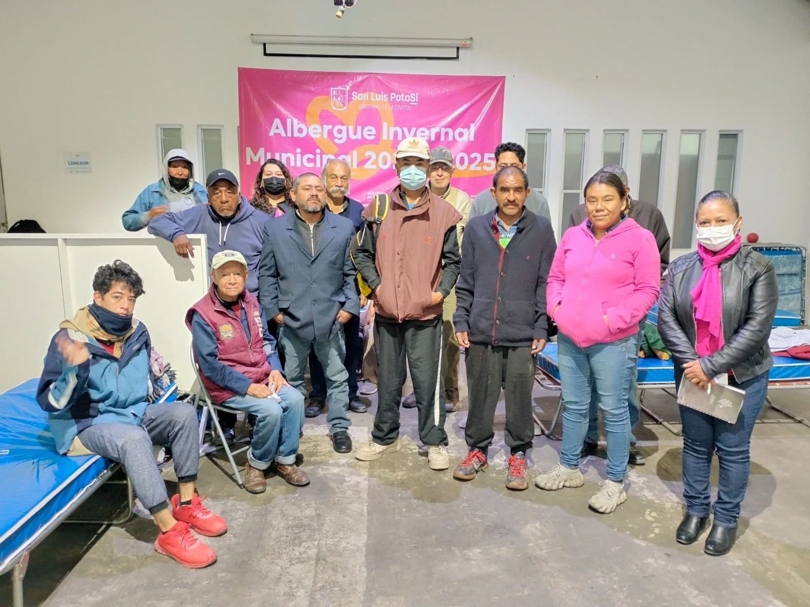 Concluyen actividades del Alberge Invernal para personas en situación vulnerable