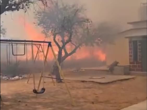 Incendio pone en peligro la vida de niños de preescolar en Mexquitic