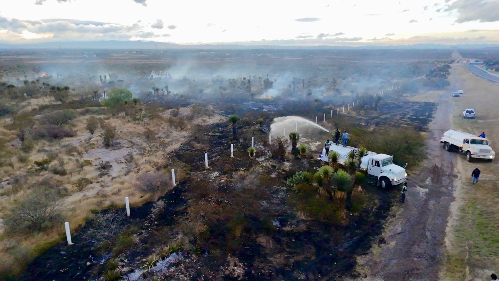 Incendios en SLP han siniestrado ya 57 hectáreas